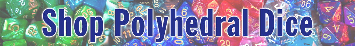 Polyhedral game dice for sale